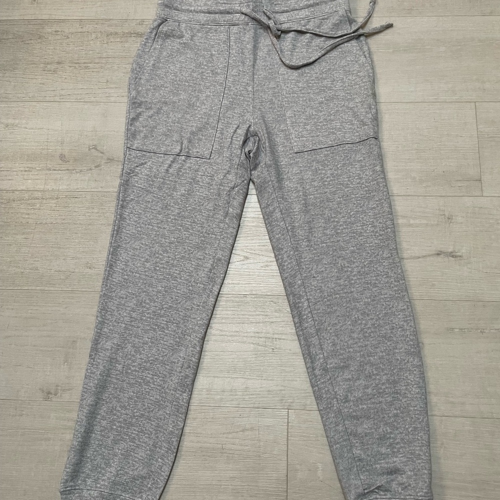 Softies -Take 10 Men's Ultra-Dream Gray Jogger/loungers with Drawstring Waist